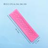 Molde de silicone para modelagem de renda com borda de flor longa faça você mesmo, ferramentas para bolo de açúcar, molde para assar, molde de gota