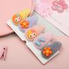 Nuevo Clip de Pico de Pato de Felpa para Niños Otoño e Invierno Coreano Lindo de Dibujos Animados Clip Lateral Popular en Internet Clip para Flequillo Accesorios para el Cabello Combinables