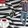 Felpa fina de algodón 32S tela de escamas de pescado 1:1 Sudadera de Algodón con Rayas Coloridas Iguales para Otoño e Invierno