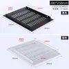 Gabinete de Zapatos Malla Transpirable de Aleación de Aluminio Armario Muebles Almacenamiento Cubierta Decorativa Equipo Ventilación Disipación de Calor Agujero de Ventilación Rectangular