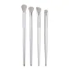 Set de 4 pinceles pequeños para sombra de ojos con forma de uva, cerdas suaves de Cangzhou que no se caen, set de brochas de maquillaje portátil para aplicación debajo de los ojos