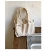 2025 Novo Estilo Bolsa Estilo Preguiçoso Feminina Bolsa Tote de Nylon Roupas de Trabalho Versátil Simples Bolsa Transversal de Ombro/Axila Bolsas