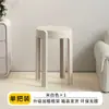 Taburete de Plástico para el Hogar Grueso Redondo Apilable Resistente Duradero Silla para Mesa de Comedor Taburete Alto Reserva Molino de Viento Taburete de Goma