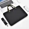 Nova Bolsa de Laptop da Moda Portátil Simples Pasta Bolsa de Conferência Leve Couro Bolsa de Computador para Negócios