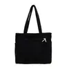 Bolso de Pana para Mujer Gran Capacidad 2026 Nuevo Otoño e Invierno Casual Hombro Compras Bolso Tote de Viaje de Alta Gama