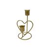Candelabro de hierro con forma de corazón de pollo, adornos para el hogar, dormitorio, ambiente romántico a la luz de las velas, accesorios artesanales, venta al por mayor, directo de fábrica