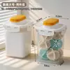 Caja de almacenamiento de detergente para ropa de gran capacidad BNBS, diseñada para uso doméstico, específicamente para almacenar cápsulas de lavandería y cápsulas de fragancia