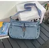 Atacado Transfronteiriço Bolsa Pequena Transversal Casual Japonesa e Coreana para Mulheres 2026 Nova Bolsa Leve de Jeans Grande Capacidade Bolsa de Ombro Transversal