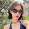 Óculos de Sol Retrô Y2K Novos e Descolados para Mulheres 2026, Mesmo Estilo das Celebridades da Internet, Estilo de Rua, Anti-UV, Óculos de Sol da Moda