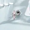 Diseño de Nicho de Flor Colorida Nebulosa Estilo Ins Encaje de Iris Cruz Titanio Aleación Varilla Joyería para Piercing de Cartílago Auricular
