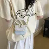 Bolsa Pequena de Menina com Renda Estilo Coreano, Mini Bolsa Transversal Fofa de Ursinho para Bebê, Nova Bolsa Acessório Infantil