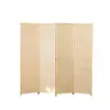 Nueva Pantalla Tejida de Bambú Chino Divisor de Sala de Estar Dormitorio Pantalla Plegable Móvil Pantalla de Pared Divisoria Plegable Simple Moderna
