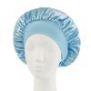 Venta Caliente Transfronteriza Color Sólido Ala Ancha Alta Elasticidad Gorro de Noche para Adultos Moda para Hombre y Mujer Cuidado del Cabello Belleza Gorro de Ducha Color Gorro de Quimioterapia