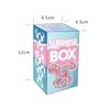 Caja ciega, caja vacía, venta al por mayor, caja de color, lotería sorpresa, regalo hecho a mano, urna de cartón, caja ciega, caja de embalaje, lote pequeño