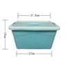 Cesta de Juguetes para Niños con Forma de Creeper, Caja de Almacenamiento para el Hogar, Sala de Estar, Bonita Contenedor para Snacks, Organizador de Alto Valor, Caja de Almacenamiento