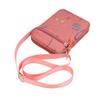 Bolsa de Ombro Nova Estilo Bronzear Letras Moda Feminina Leve Versátil Estilo Coreano Transversal Portátil para o Dia a Dia Celular Bolsa Quadrada Pequena