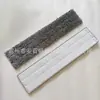 Paño de repuesto para mopa plana de chenilla pequeña, sin necesidad de lavar a mano, doble uso para húmedo y seco, paño de fibra para mopa, tela de chenilla engrosada