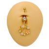 Gaibei Europeo y Americano Transfronterizo Mariposa de Diamantes Completa Piercing Anillo para el Ombligo Uña para el Ombligo Anillo para el Ombligo Adornos para el Ombligo Europeos y Americanos Lujo Accesible Joyería para Piercing