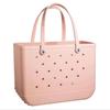 [Bolsa Grande] Bolsa de Caverna de Natação Eva Bolsa de Praia Portátil Cor Doce Bolsa de Camping ao Ar Livre Bolsa Tote de Grande Capacidade