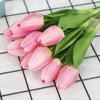 Procesando ramo de flores artificiales de tulipán personalizado flores falsas decoración de dormitorio de alta gama adornos de mesa para sala de estar fabricantes venta al por mayor