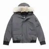 Chaqueta de Plumas Original Pura de Invierno 01, Mismo Estilo que la Chaqueta de Piloto Canadiense de Putin, Unisex, Plumón de Pato Blanco, Resistente al Frío, con Capucha