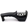 Afilador de cuchillos tipo tubo de tres secciones personalizado transfronterizo, filo de diamante, rápido, multifuncional, para cocina casera