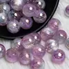 Tarjeta Ding Yi 10-12 Cuentas de Plumas de Polvo Estelar Leng Yue Chapado Resina Cuentas con Agujero Pasante Cadena de Teléfono Móvil Diy Accesorios de Joyería