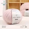 Hilo de fieltro 100% lana pura para bolsos de fieltro hechos a mano DIY, hilo para bolso de ganchillo, ovillo de hilo grueso