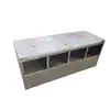 Gabinete de Zapatos de Acero Inoxidable al por Mayor Taburete para Zapatos de Empleado Taller Cambiador de Zapatos Fábrica Gabinete de Zapatos de Cara Única y Doble Cara con Purificación Taburete para Zapatos