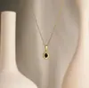 Collar de Acero Inoxidable para Mujer Cadena de Clavícula de Moda Colgante de Flor Geométrica Ojo de Sol Piedra Collar Venta al por Mayor Transfronteriza