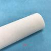Tela flocado de lana larga spunlace engomada autoadhesiva, vitrina de exhibición para mostrador de joyería forrada con tela autoadhesiva blanca