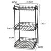 Cozinha doméstica Rack de Pratos Rack de Drenagem Rack de Armazenamento Armário Rack de Armazenamento de Armário Tigela Pauzinhos Pratos Armário Pratos Multicamadas