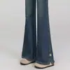 Jeans Acampanados Vintage para Mujer Verano 2025 Nuevo Tallas Grandes Cintura Alta Versátiles de Largo Completo con Abertura Pantalones de Campana