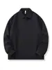 Ropa para Hombre Fengshe / Nueva Sudadera con Sudadera y Cuello Camisero de Manga Larga para Hombre Primavera y Otoño 2026 Sudadera Gruesa de 350g