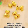 Tienda de oro con pequeño tuo de oro pequeño colgante de candado gordo candado esmerilado bolsa temperamento simple cadena de clavícula regalo para novia