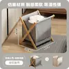 Cesta de Ropa Sucia para Uso Doméstico, Cesto de Ropa Plegable Estilo Japonés para Dormitorio, Cesta de Ropa de Tela para Baño, Solución de Almacenamiento para Ropa