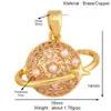 S28 Accesorios para joyería DIY micro incrustación aceite mini sol rayo molino de viento copo de nieve luna estrellas