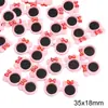 Gafas de Sol Pequeñas de Animales de Dibujos Animados de Acrílico de 36 mm Gafas de Sol Accesorios para Manualidades Hechas a Mano Juguetes de Peluche Decoración Venta al por Mayor