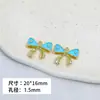 Moda DIY Casual de Nicho Elegante Aleación Colgante de Lazo Accesorios de Joyería Pulsera Pendientes Material