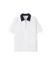 Camisa polo de manga corta con cuello para hombre, camiseta de verano de marca moderna, color liso, moda casual 2026, nuevo top versátil