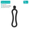 Farol de Bicicleta Cinta de Silicone Luz Traseira Elástico Fixo Iluminação de Ciclismo Luz de Alerta LED Instalação no Guidão Dianteiro Canote