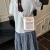Verano 2025 Nuevo Bolso Cubo de Mano de Moda Simple Bolso Cruzado Estilo Chino Nuevo Estilo Chino Bolso Pequeño para Teléfono Móvil para Mujeres
