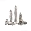 Tornillos Autorroscantes de Cabeza Avellanada de Acero Inoxidable 304 Tornillos Pequeños de Precisión Tornillos Autorroscantes de Cabeza Plana M2 M3 M4 M5