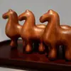 Peine de Masaje de Sándalo al por Mayor, Masajeador Meridianos con Cabeza de Caballo Pequeña Linda, Peine de Acupresión de Madera Maciza con Dientes Gruesos para Alisar el Cabello