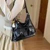 Bolsa Grande Capacidade Estilo Retrô para o Dia a Dia Feminina 2026 Nova Outono Inverno Mochila Versátil Bolsa Tote de Ombro Múltiplo Uso
