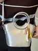 Bolso Cubo de Moda Casual Simple de Nicho Tendencia Primavera 2026 Nuevo Bolso de Hombro Cruzado para Mujer