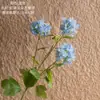Nube de Color Leche Hortensia Flores Artificiales Transfronterizo Fabricante de Flores Artificiales Flores Falsas Plantas Verdes Venta al por Mayor Decoración de Bodas Artesanías Ins