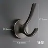 Gancho individual para ropa, Gancho de pared para abrigos, Gancho de pared para entrada, Armario, Zapatero, Baño, Moderno y simple