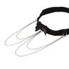 Gargantilla de lazo con borla anillo para pierna y2k sexy chica caliente cadena para pierna de encaje para mujer tobillera para adulto joyería de cadena para el cuerpo