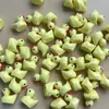 Pato Luminoso Mini Cruzando la Frontera, Figura de Animal Realista, Juguete de Patito Brillante para Micro-Paisajismo, Decoración de Pegamento Crema